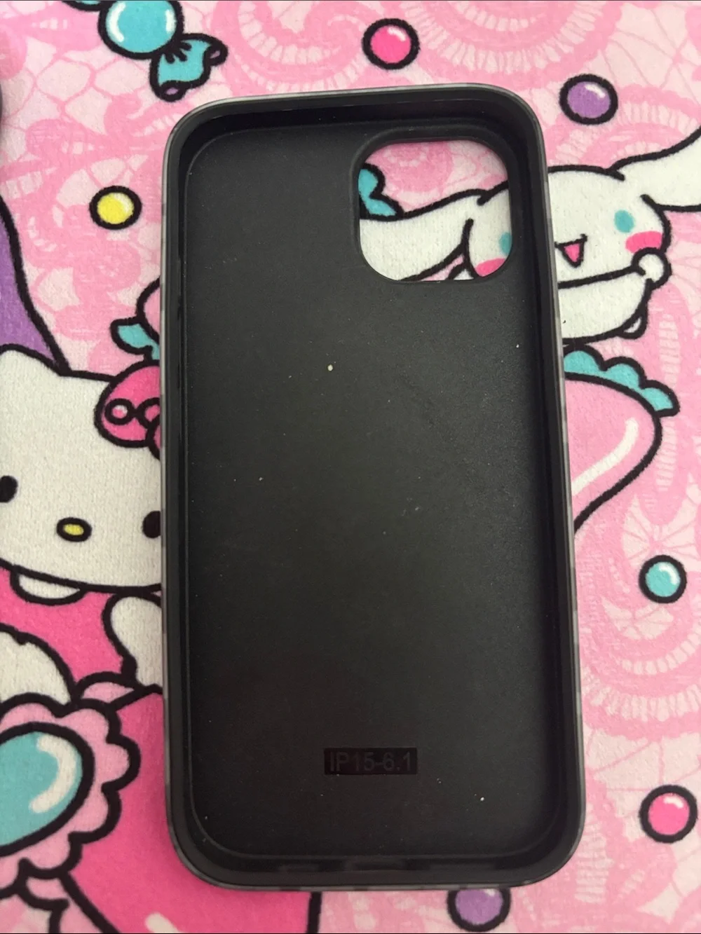 Sparkly bear phone case + leopard print case